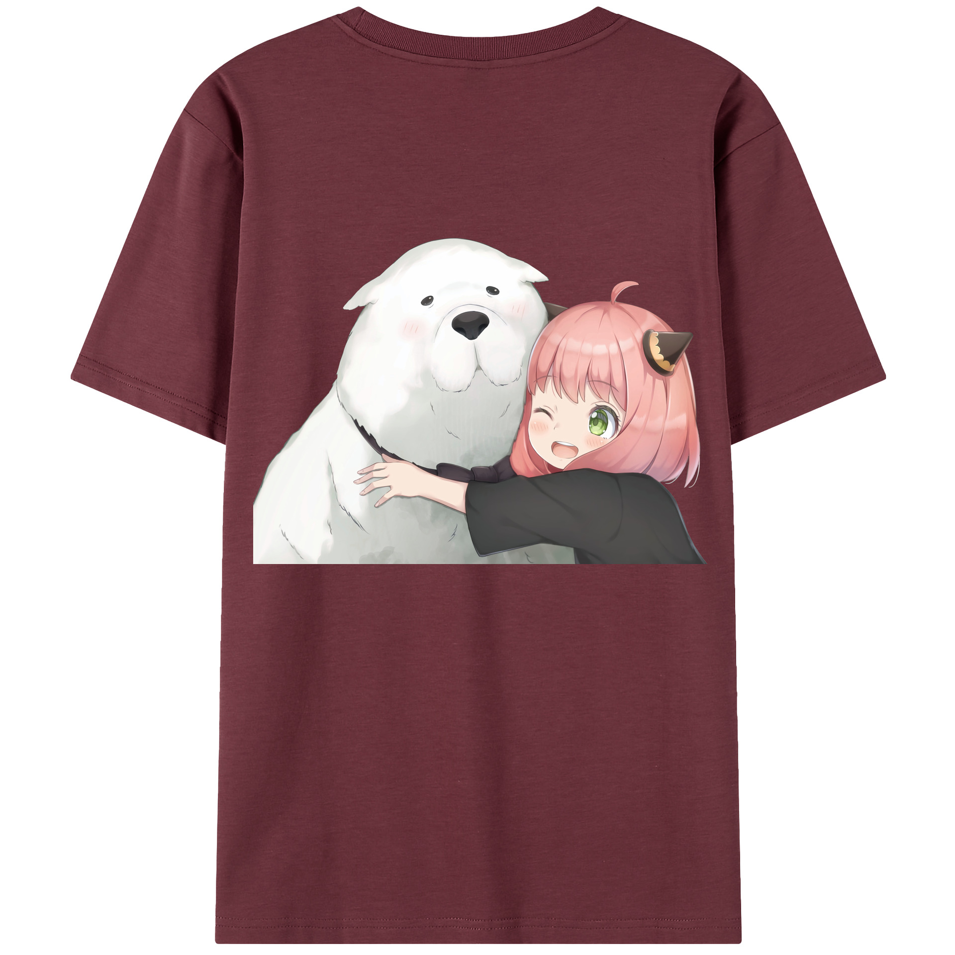（画像用） SPY×FAMILY间谍家家酒 綿100％半袖Tシャツ（背面プリント）